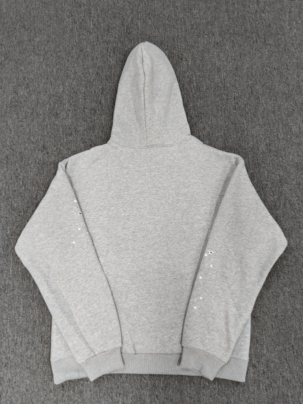 Grey Sp5der Hoodie