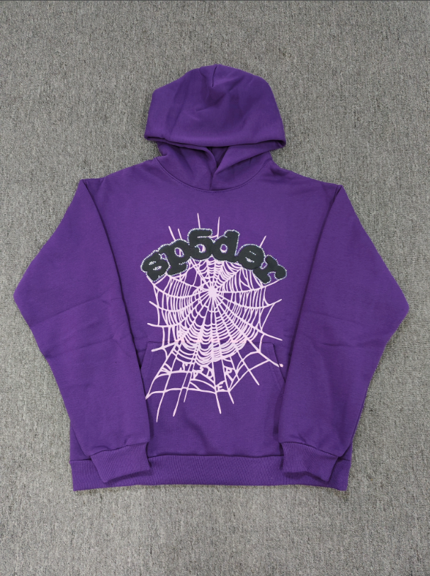 Purple Sp5der Hoodie