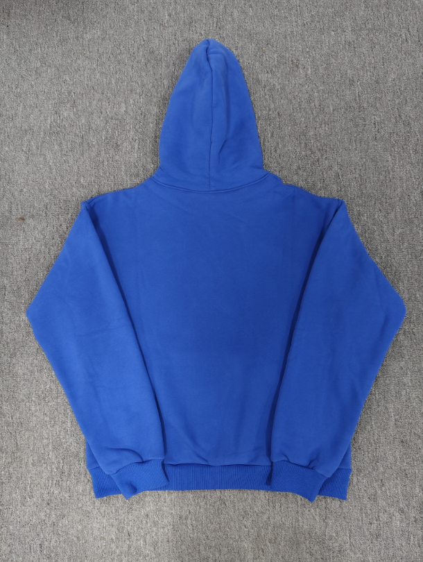 Blue/White Sp5der Hoodie