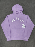 Light Purple Rhinestone Sp5der Hoodie