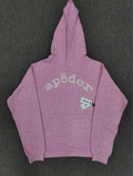 Light Pink Rhinestone Sp5der Hoodie
