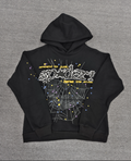 Black Go Web Sp5der Hoodie