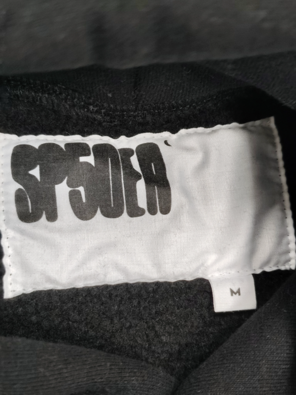 Black Go Web Sp5der Hoodie