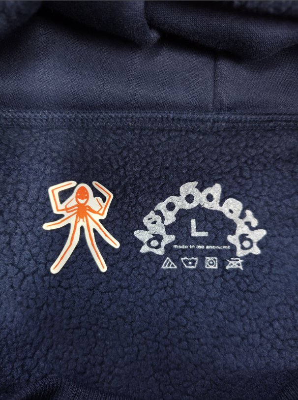 Blue / Red Pink Star Sp5der Hoodie