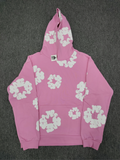 Pink / White Denim Tears Hoodie