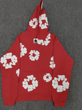 Red / White Denim Tears Hoodie