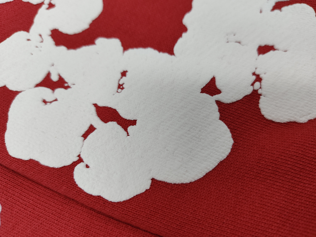 Red / White Denim Tears Hoodie