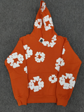 Orange / White Denim Tears Hoodie