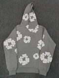 Grey / White Denim Tears Hoodie