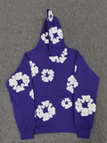 Purple / White Denim Tears Hoodie