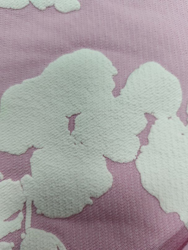 Light Pink / White Denim Tears Hoodie