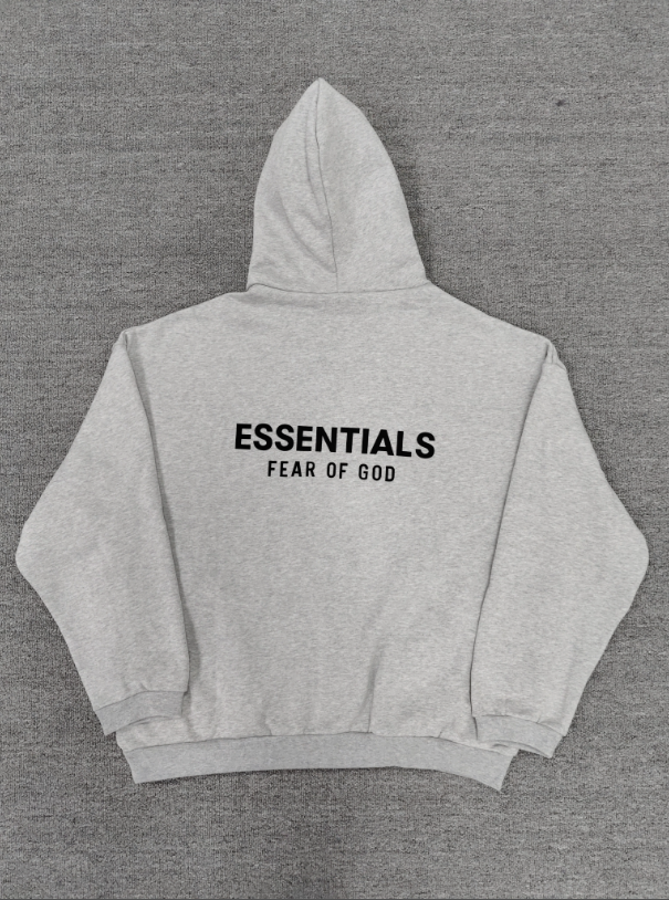 Grey Essentials Hoodie