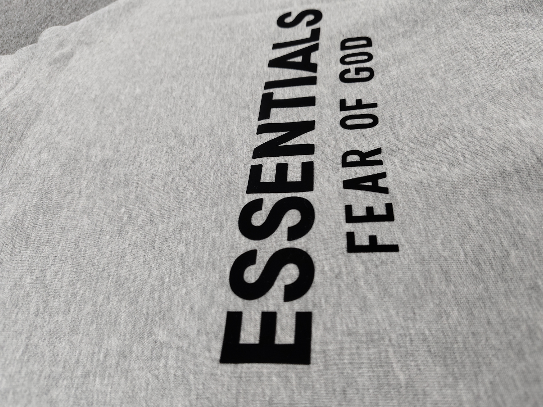 Grey Essentials Hoodie