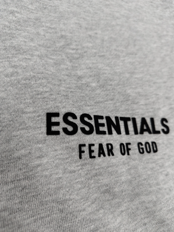 Grey Essentials Hoodie