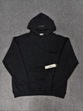 Black Essentials Hoodie