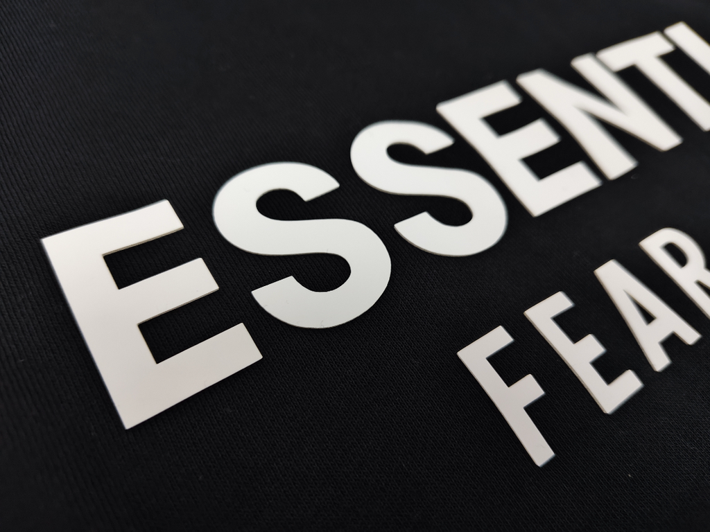 Black / White Essentials Hoodie