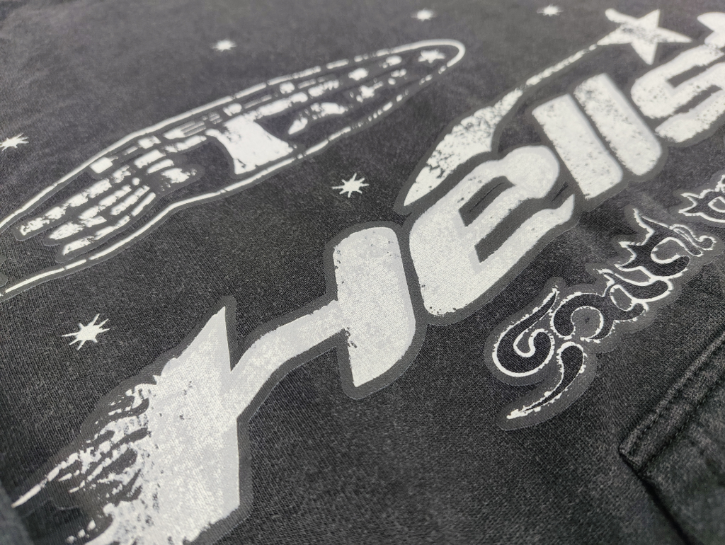 Black / White Hellstar Hoodie