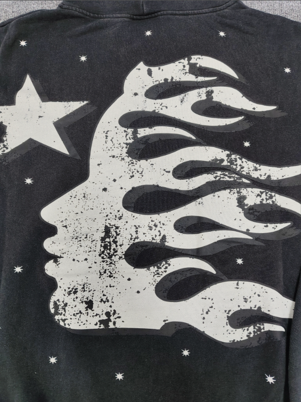 Black / White Hellstar Hoodie