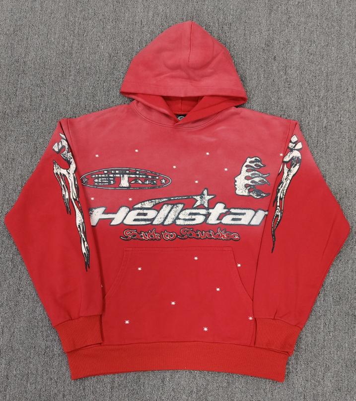 Red Hellstar Hoodie
