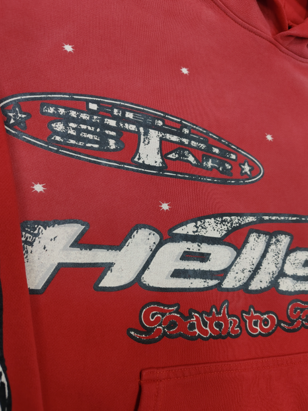 Red Hellstar Hoodie