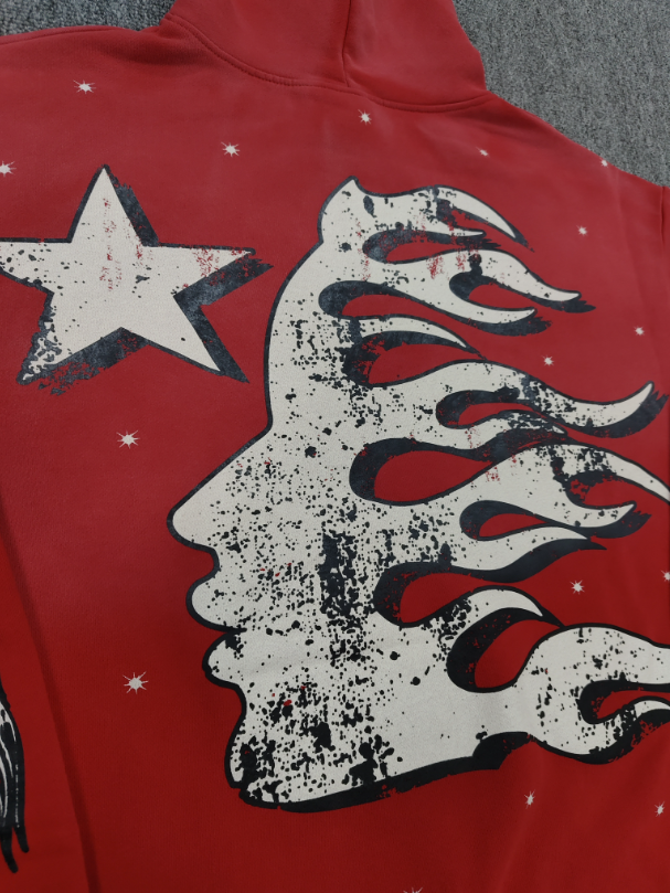 Red Hellstar Hoodie