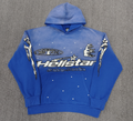 Blue Hellstar Hoodie