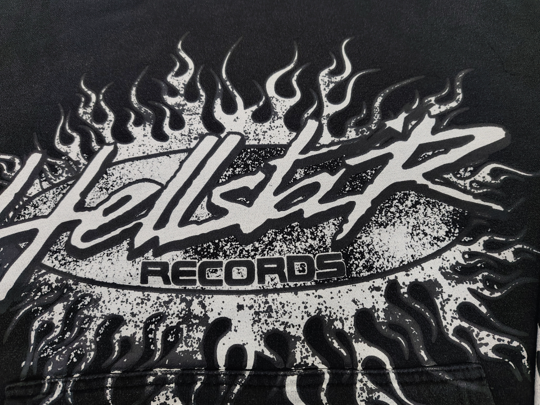 Black / White Hellstar El3c Hoodie
