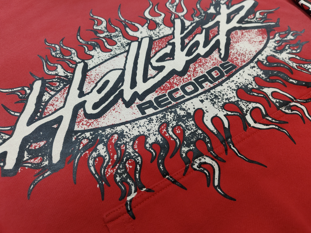 Red / White Hellstar El3c Hoodie