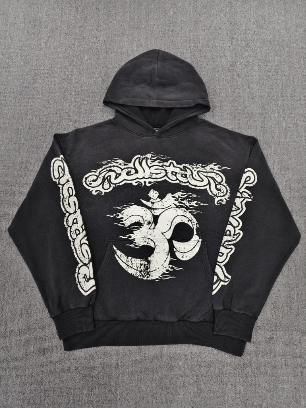Black / White Hellstar 35 Hoodie