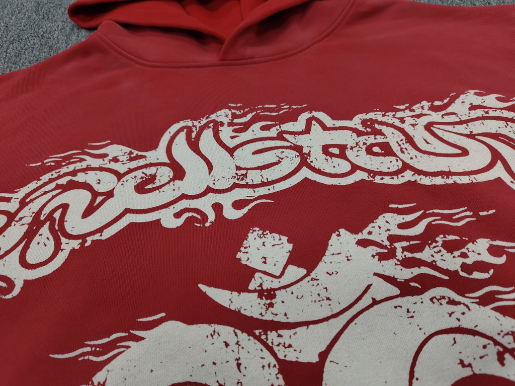 Red / White Hellstar 35 Hoodie
