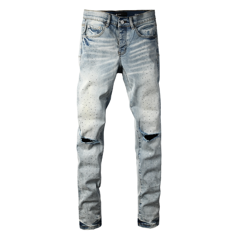PU9119 Purple Brand Jeans