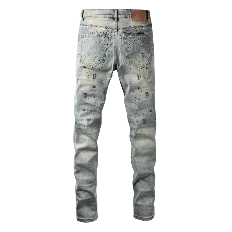 PU9127 Purple Brand Jeans
