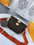 44822 LV Purse Red Strap