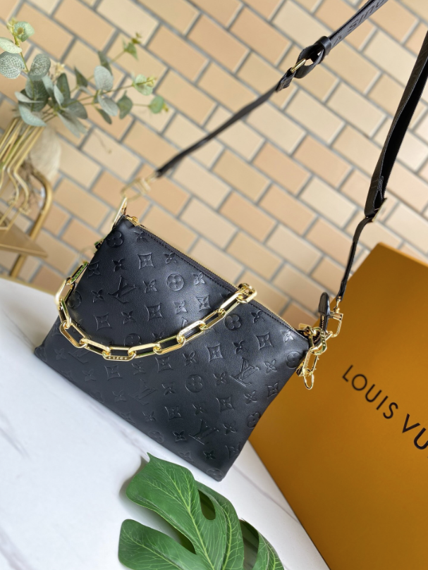 57790 Coussin LV Purse Black