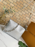 57789 Coussin LV Purse Silver