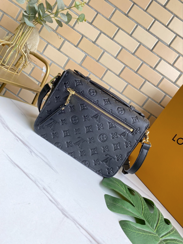 320 LV Purse Black Snake Skin