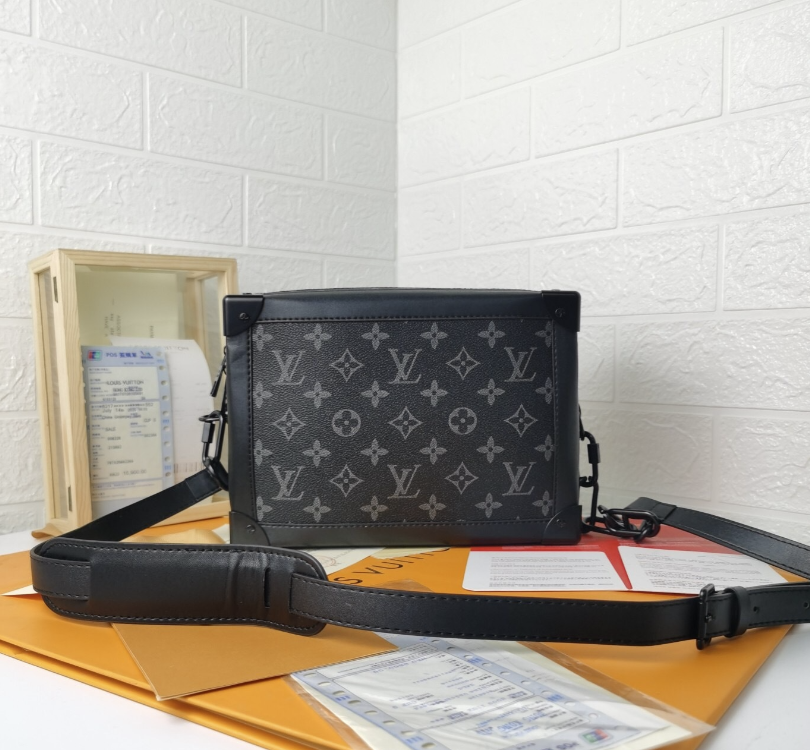 1001 Black Floral LV Bag