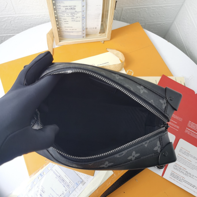 1001 Black Floral LV Bag