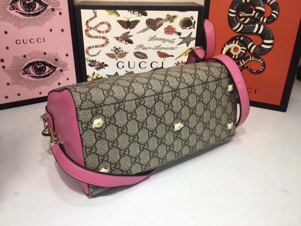 10002 Pink & Red GUCCI BAG