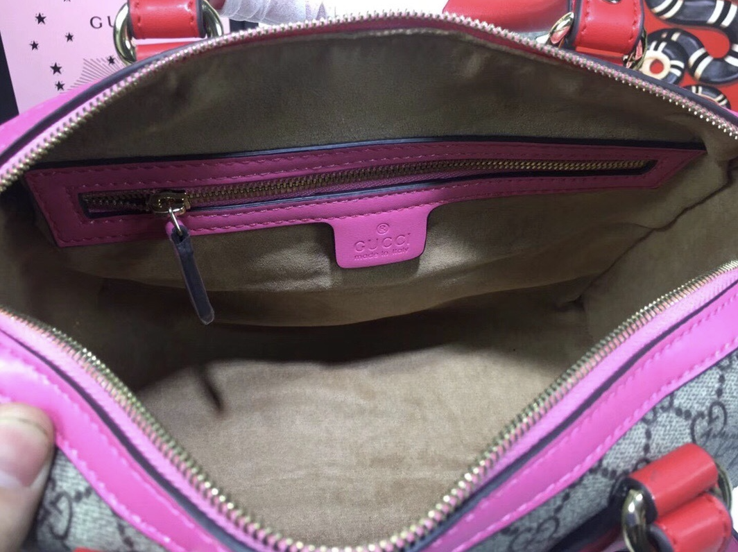 10002 Pink & Red GUCCI BAG