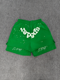 # SP38 Sp5der Brand Shorts