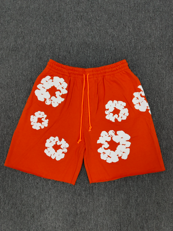 # DT1016 Denim Brand Shorts