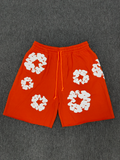 # DT1016 Denim Brand Shorts