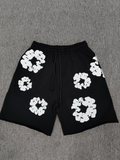 # DT1017 Denim Brand Shorts