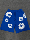 # DT1018 Denim Brand Shorts
