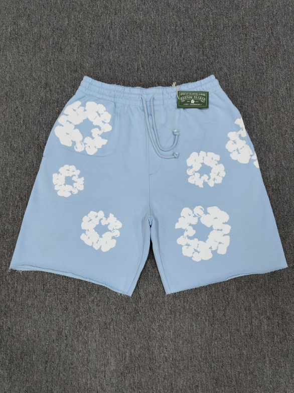 # DT1026 Denim Brand Shorts