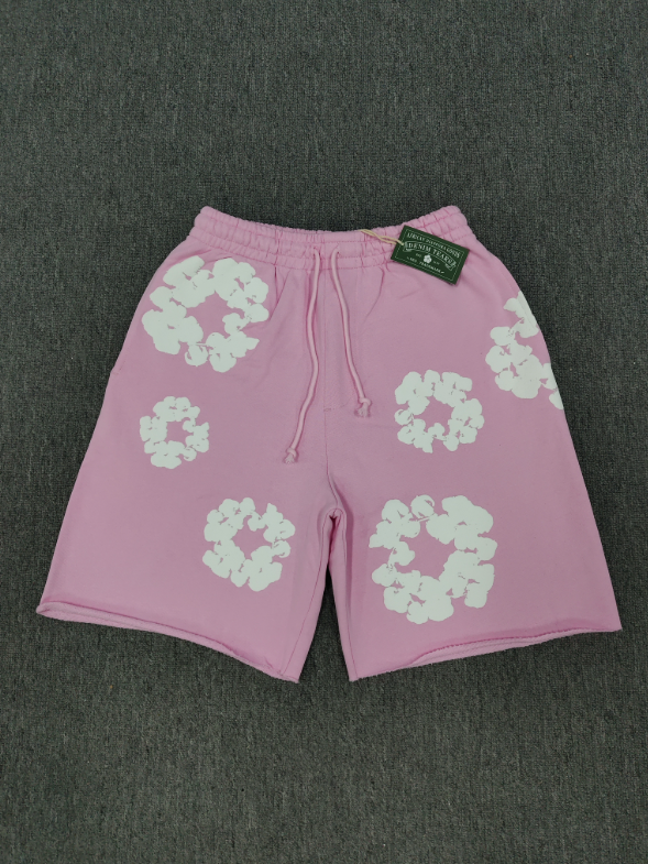 # DT1027 Denim Brand Shorts