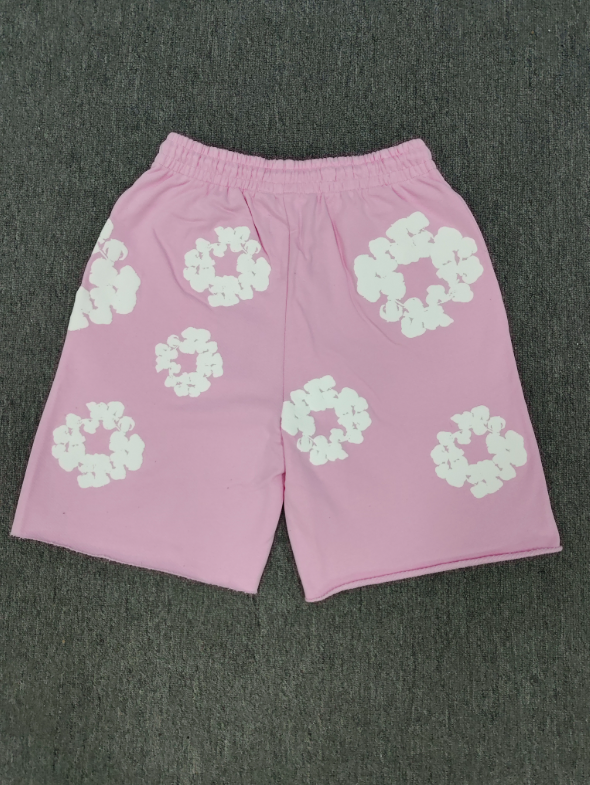 # DT1027 Denim Brand Shorts
