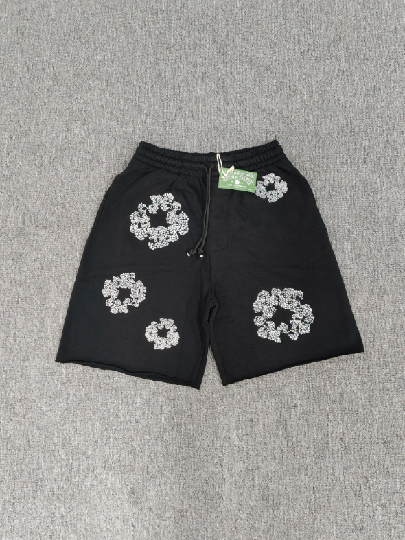 # DT1034 Denim Brand Shorts