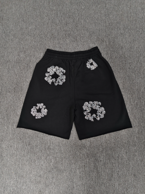 # DT1034 Denim Brand Shorts